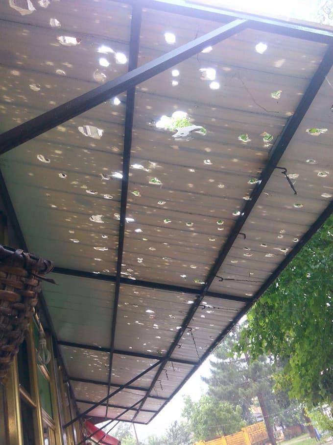 Dolu Akyazı, Serdivan ve Arifiye'yi vurdu