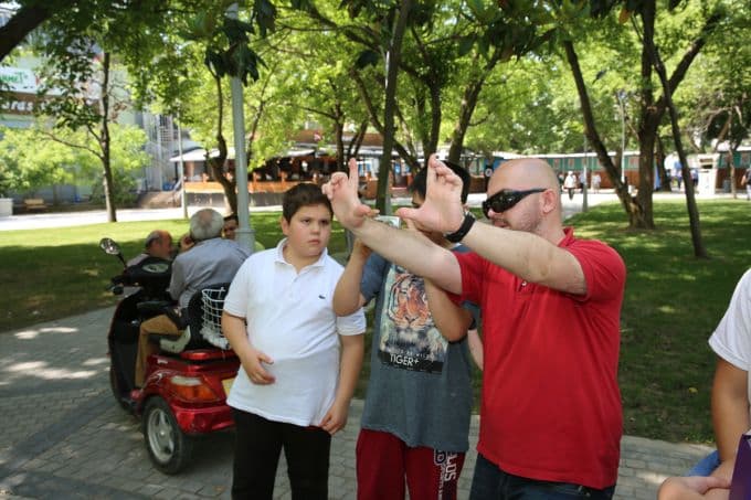 Bilgievi öğrencileri için fotoğraf dersi