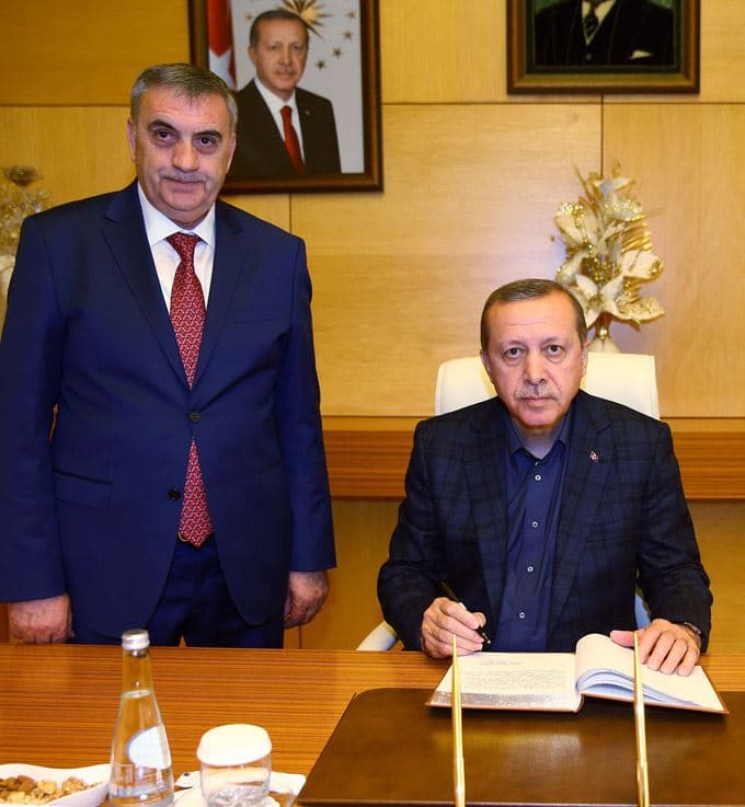 Cumhurbaşkanı, Toçoğlu ile görüştü