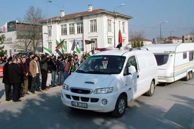 İsrail'i Protesto Konvoyu Sakarya'da 