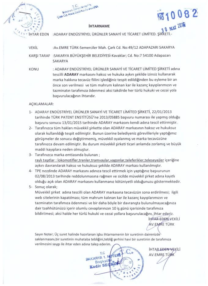 Adaray'da şok gelişme!