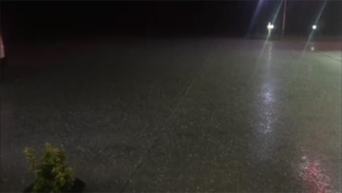 Geyve'deki dolu yağışı korkuttu