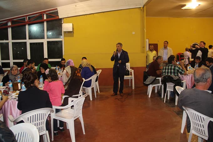 Başkan Soğuk, Suriyelilerle iftarda buluştu