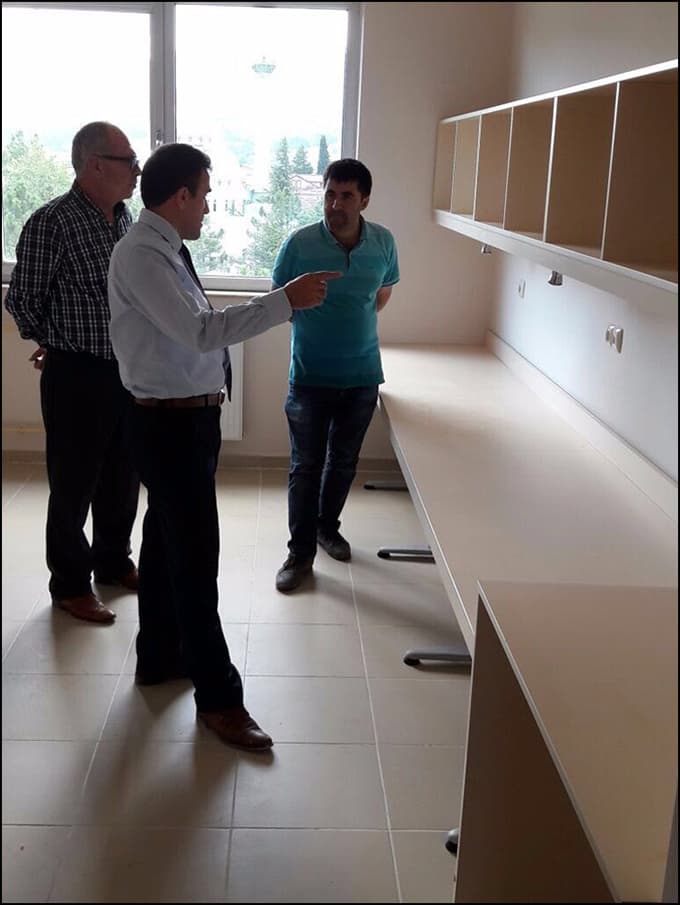 Kaymakam Memiş, yatırımları inceledi