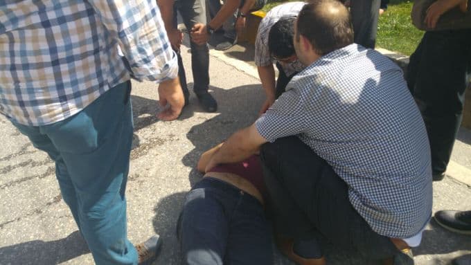 Yaralılara ilk müdahaleyi onlar yaptı