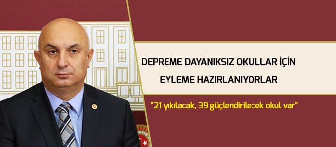 Depreme dayanıksız okullarla ilgili bir adım atılmazsa...