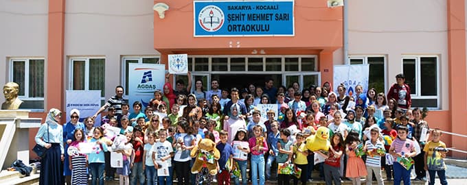 AGDAŞ ve Şahin Okulları'ndan örnek proje