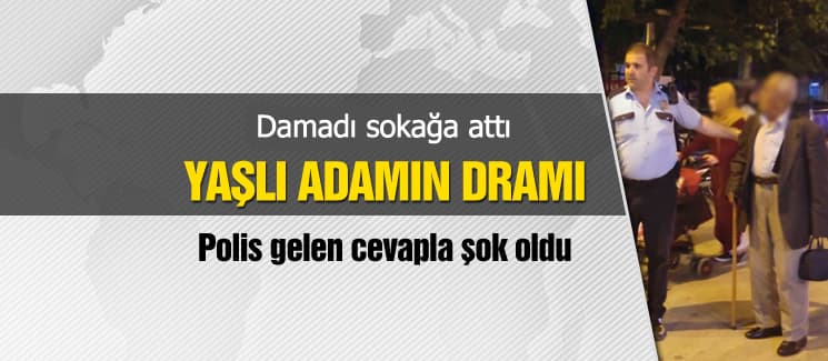 83 yaşındaki yaşlı adamın dramı