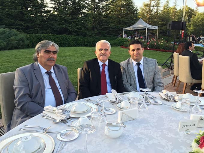 Başbakan ile iftar yaptılar