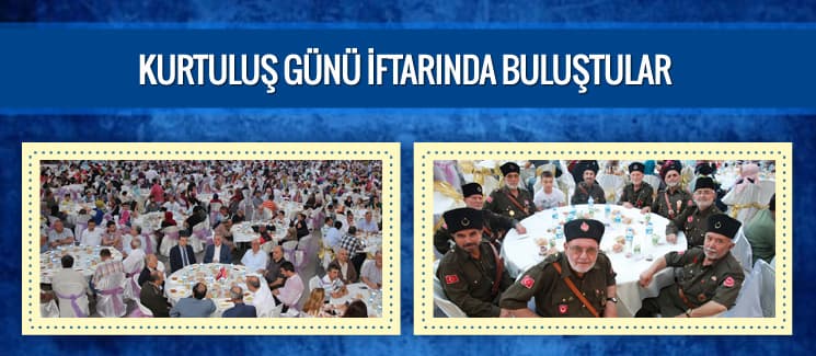 Adapazarlılar Kurtuluş Günü iftarında buluştu