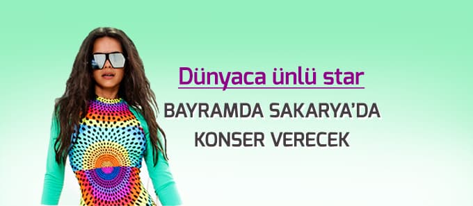 Inna Sakarya'da konser verecek
