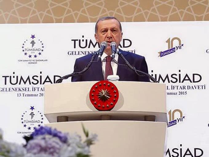 Cumhurbaşkanı Erdoğan TÜMSİAD iftarına katılacak