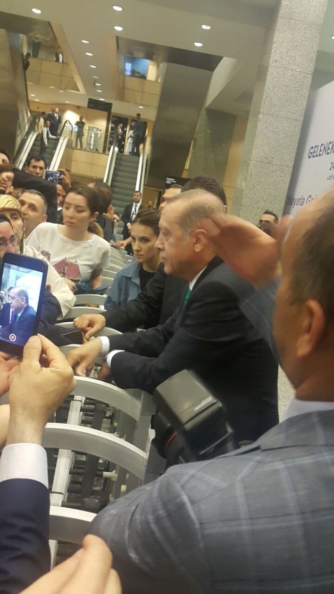 Oruçlarını, Cumhurbaşkanı ile birlikte açtılar