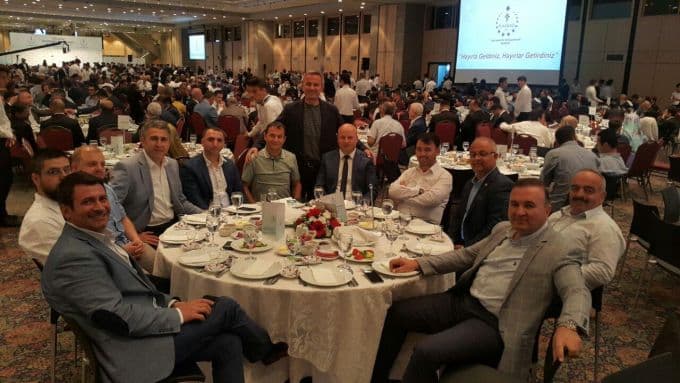 Oruçlarını Cumhurbaşkanı ile birlikte açtılar
