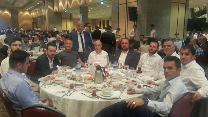 Oruçlarını Cumhurbaşkanı ile birlikte açtılar
