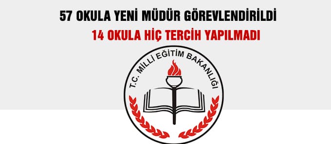 57 Okula Yeni Müdür Görevlendirildi