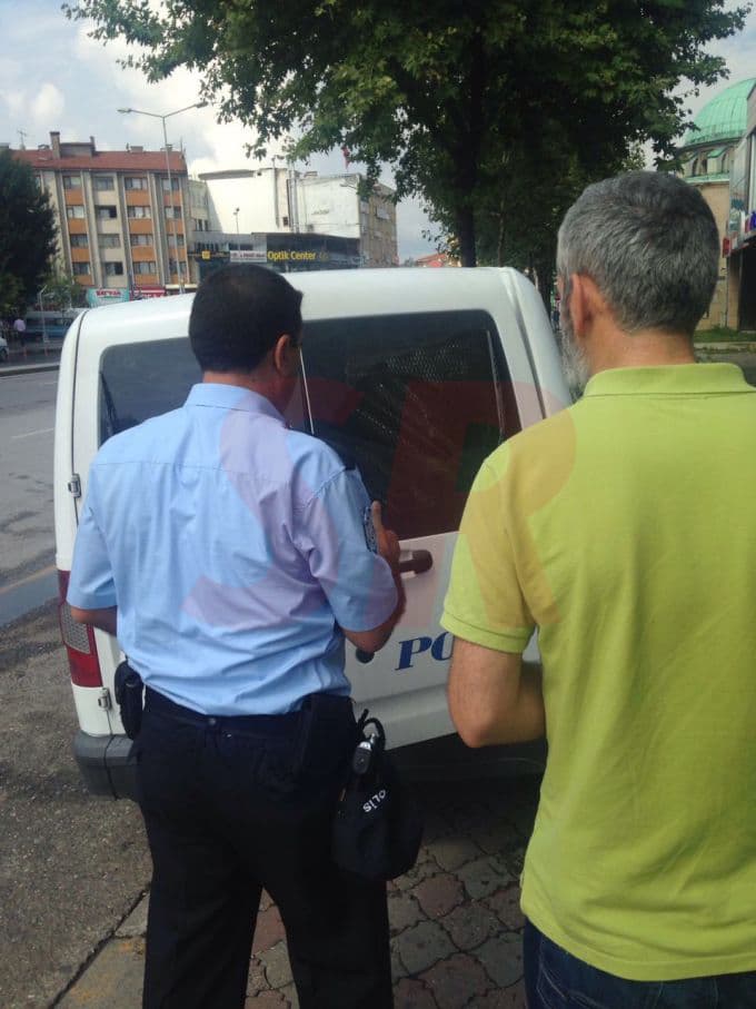 Yenicami'de şüpheli bavul alarmı