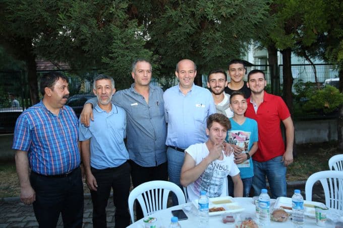 Halk iftarı Yenigün'de yapıldı