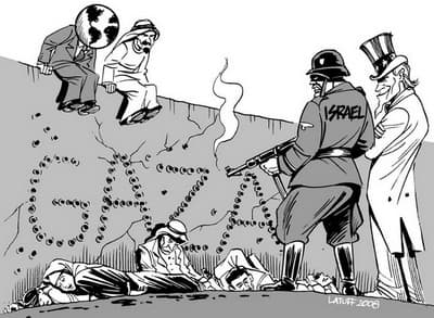 Batılı Karikatüristlerin Gözüyle Gazze