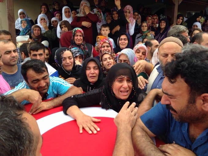 Şehit Samet Şare'ye acı veda