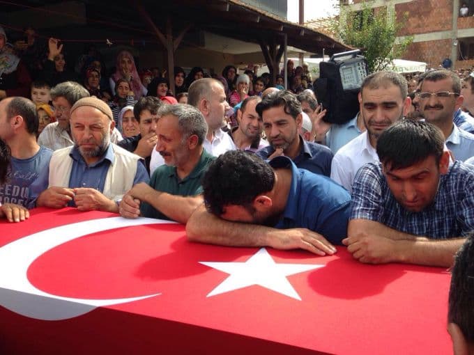 Şehit Samet Şare'ye acı veda