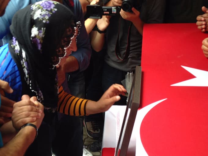 Şehit Samet Şare'ye acı veda