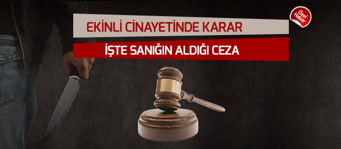 Ekinli cinayetinde karar