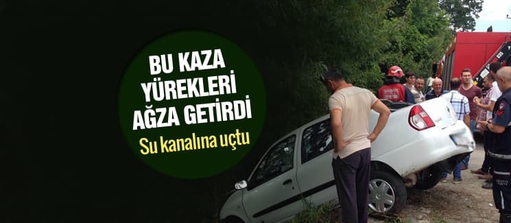 Bu kaza yürekleri ağza getirdi