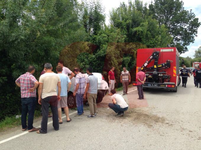 Bu kaza yürekleri ağza getirdi