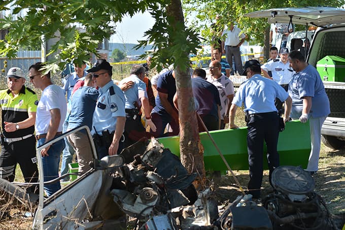 Çevre yolunda feci kaza!