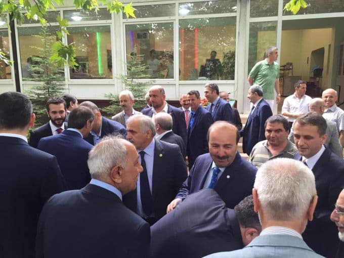 Sakarya protokolü bayramlaştı