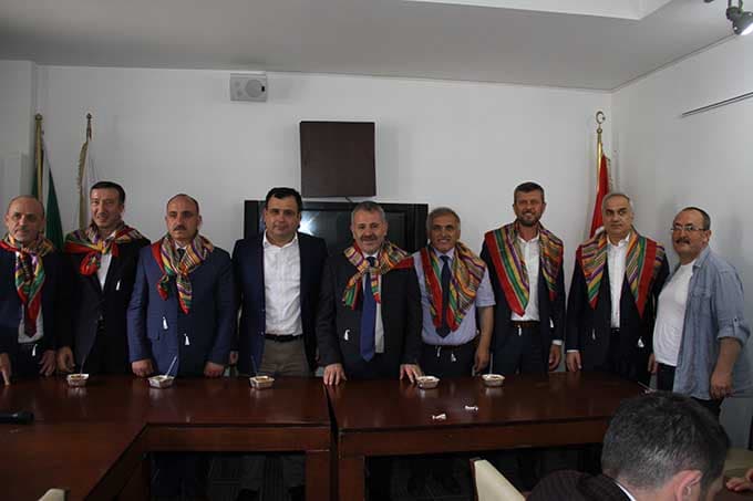 Yerel Kültür Derneği' nde bayramlaşma coşkusu