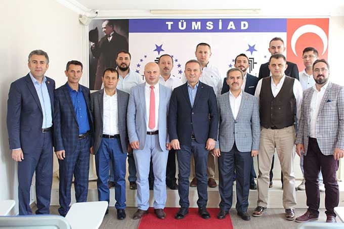 TÜMSİAD' ta bayramlaşma