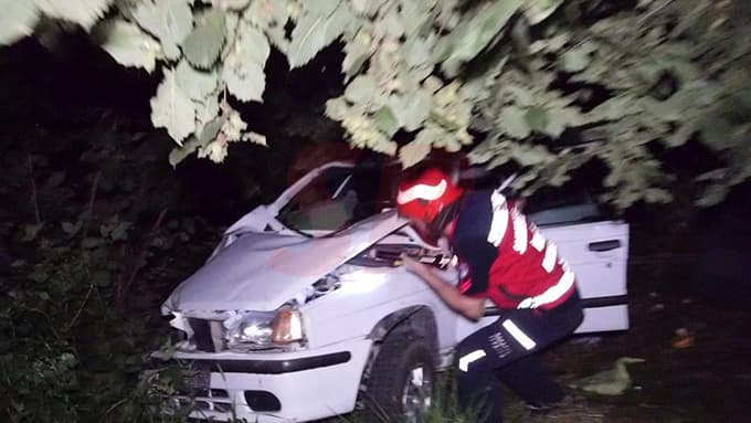 Hendek'te bir kaza daha
