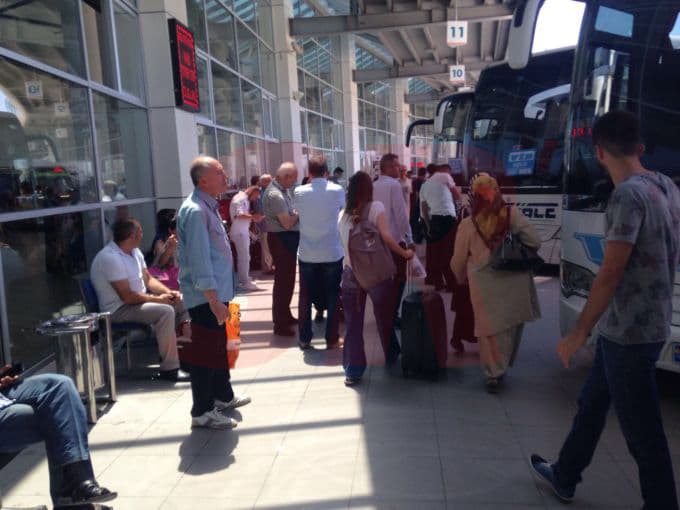 Dönüş yolculuğu başladı