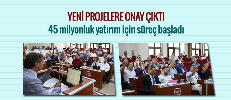 Yeni projelere onay çıktı
