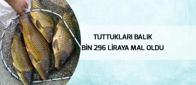 250 gramlık balık 1296 Liraya mal oldu