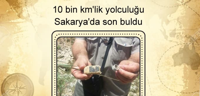 10 bin km'lik yolculuk Sakarya'da son buldu