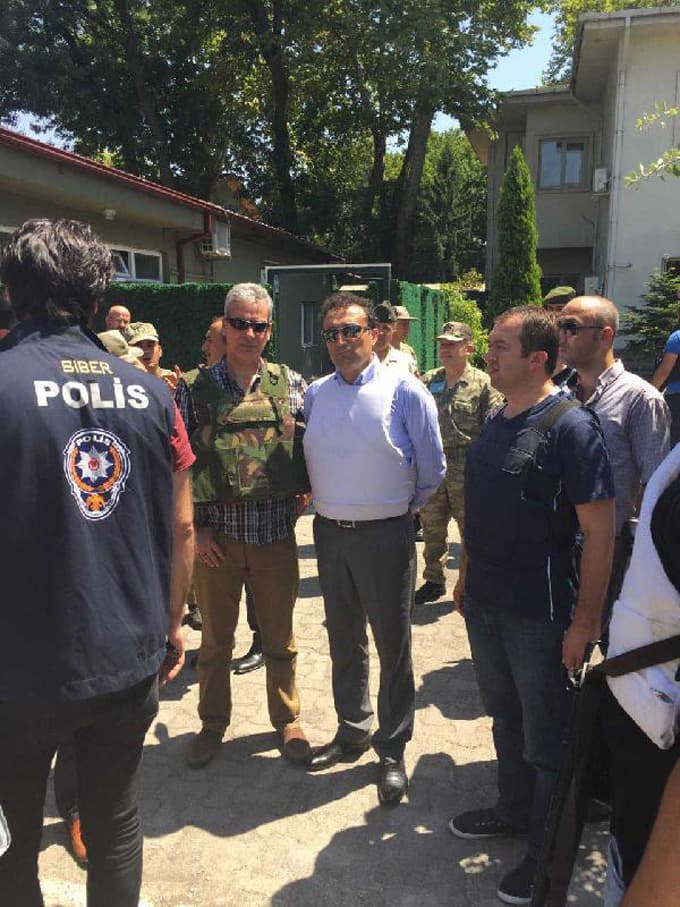 1'inci Tugay Komutanlığı'ndaki silahlara el konuldu