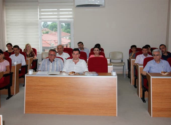 Başkan Genç, personelleriyle toplantı yaptı