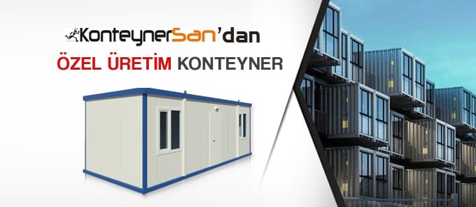 Konteynersan'dan özel üretim konteyner