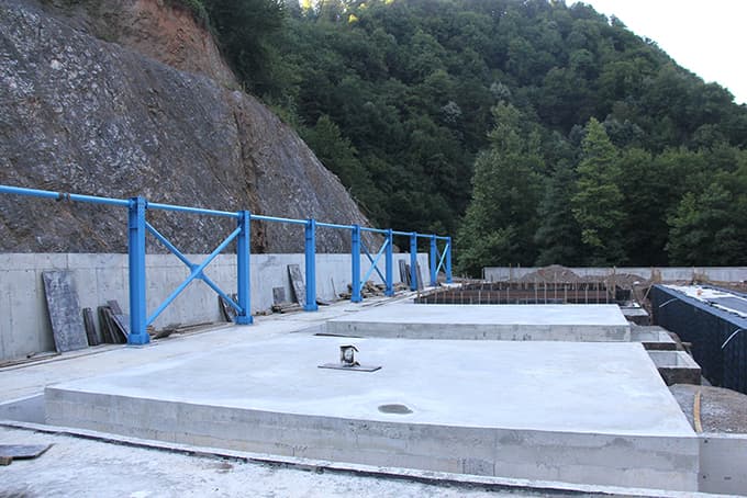 Kuzeyin arıtma tesisi hızla yükseliyor