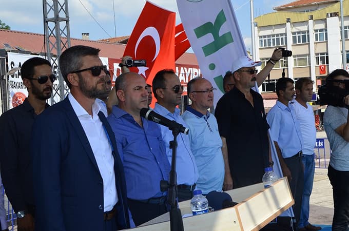 Yönetim kurulu başkanı Ahmet AYA konuşma yaptı
