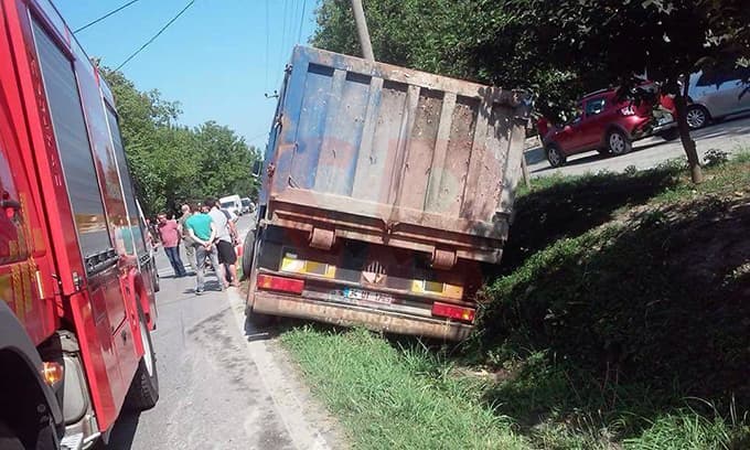 Sapanca'da feci kaza