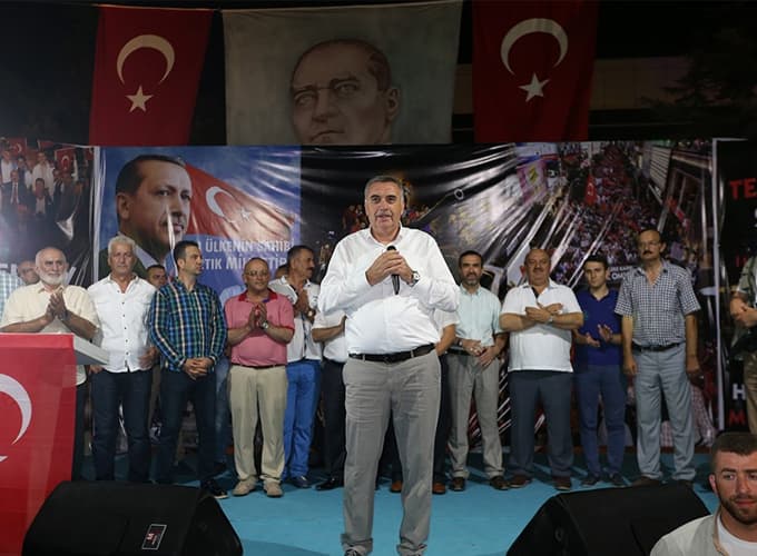 Toçoğlu Karasu'da vatandaşlara seslendi