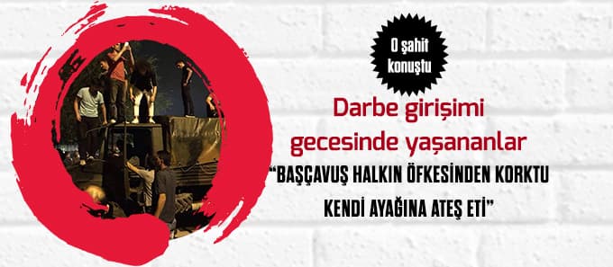 " Başçavuş korkudan ayağına sıktı"