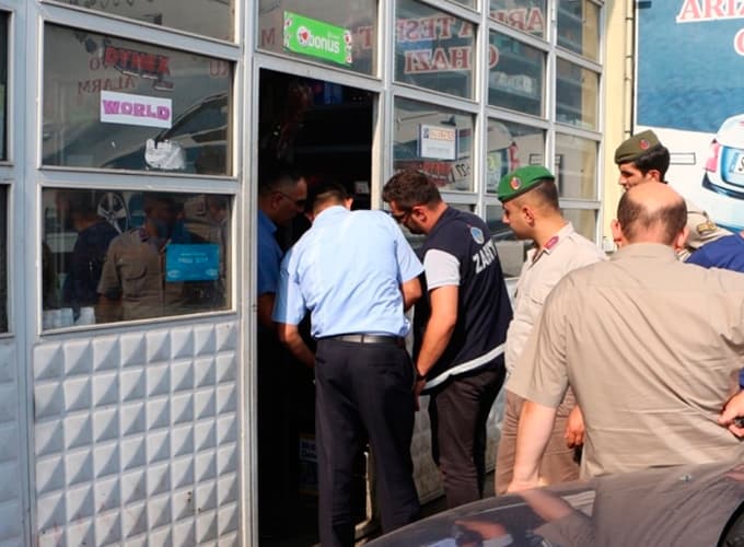 Üç iş yeri mühürlendi, bir kişi gözaltına alındı 