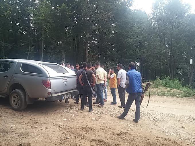 Ormanda asker görüldü ihbarı gelince...