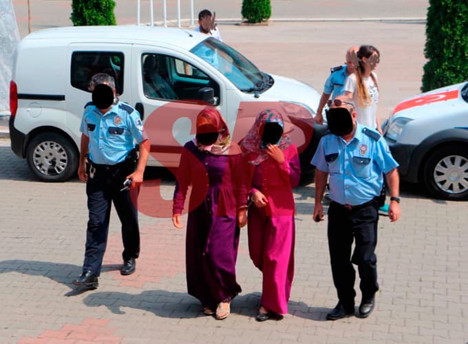 Gözaltına alınan 5 bayan, serbest bırakıldı