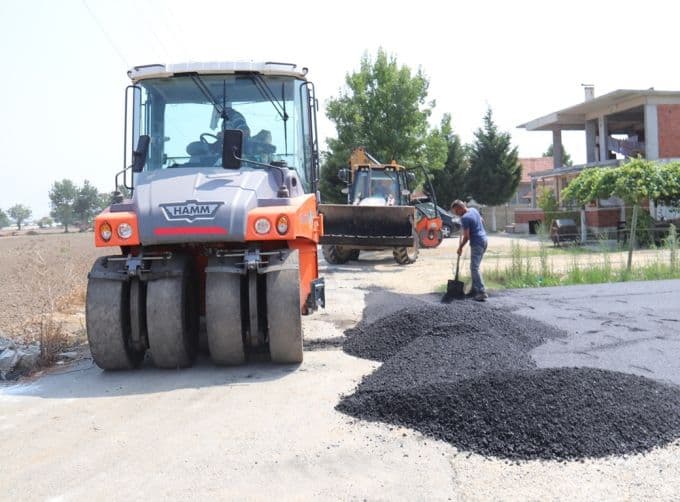 Serdivan'da o bölgeler asfaltlandı